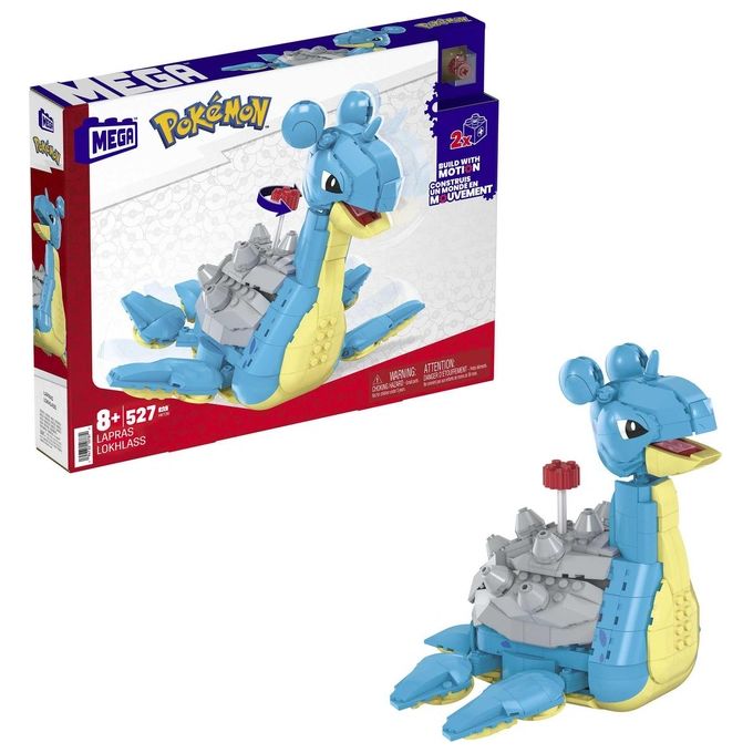 Mega Bloks Costruzioni Pokemon Lapras con Movimento