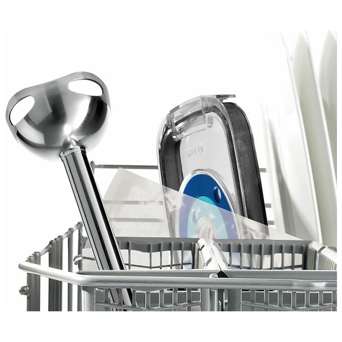 Bosch MS6CB61V1 - Frullatore a immersione 1000 W, 12 velocita', accessorio bicchiere graduato 0,6 L, lama in acciaio inox, Nero-Antracite