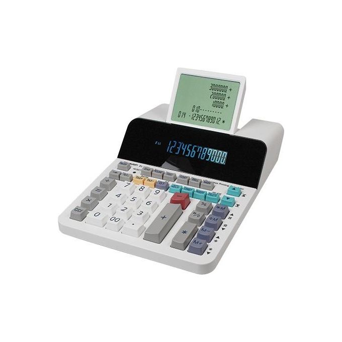 Sharp El1901 Calcolatrice da Tavolo con Display senza Carta