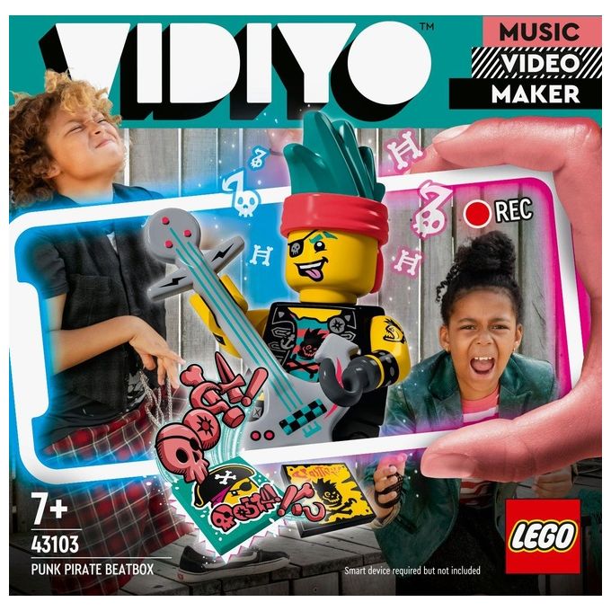 LEGO Vidiyo Punk Pirate BeatBox Creatore Video Musicali con Pirata