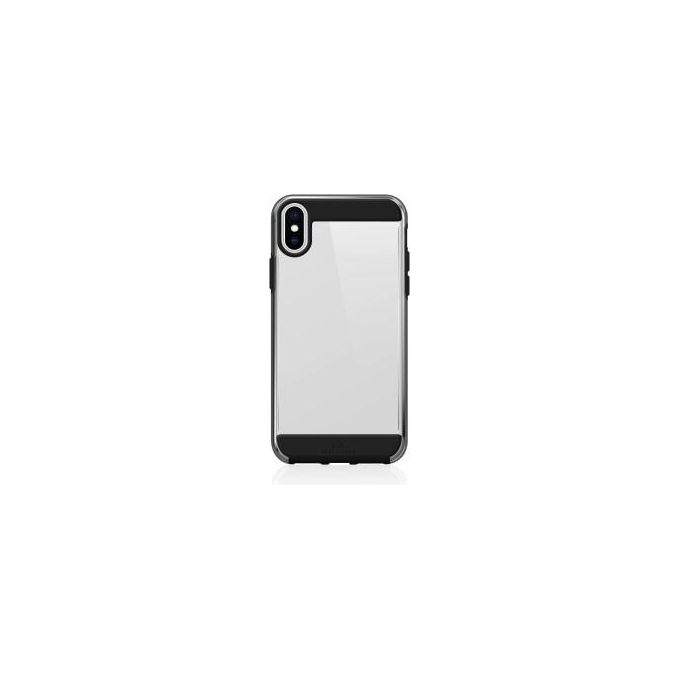Black Rock Air Robust Cover per iPhone XS-X Nero-Bianco