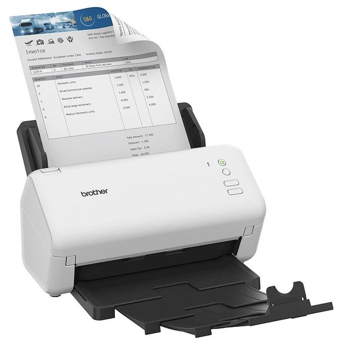 Brother ADS-4100 Scanner ADF 600x600 DPI A4 Nero-Bianco