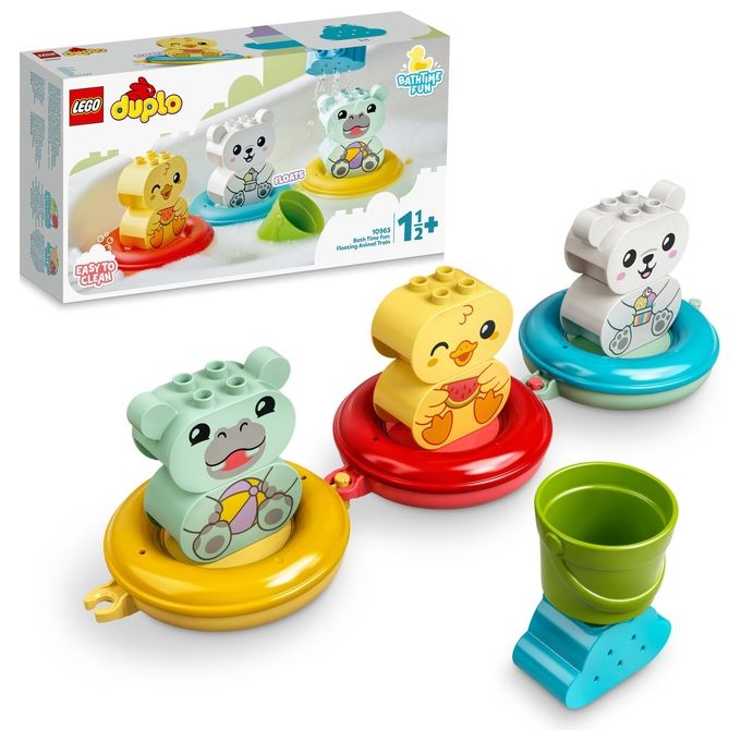 LEGO Duplo Ora del Bagnetto: Il Treno Degli Animali Galleggiante