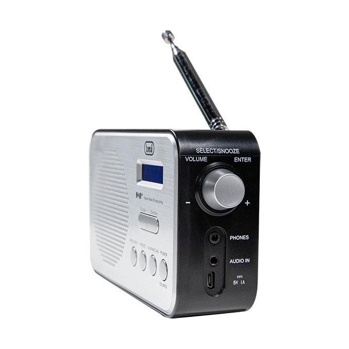 Trevi DAB 7F92 R Radio Portatile Digitale Nero-Bianco