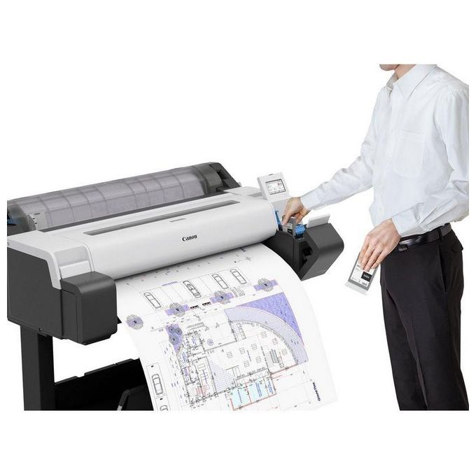 Canon imagePROGRAF TM-340 Stampante Grandi Formati Wi-Fi ad Inchiostro a Colori 2400x1200 DPI Collegamento Ethernet LAN