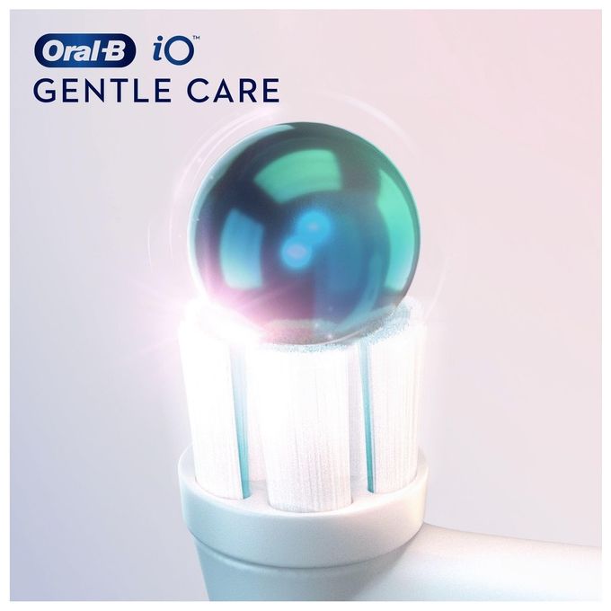 Braun Oral-B iO Gentle Care Testine di Ricambio per Spazzolino Elettrico Confezione da 2 Pezzi