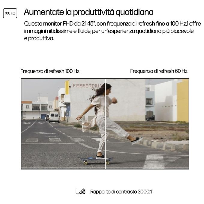 HP 322PV Series 3 Pro Monitor Pro Full HD da 21.45