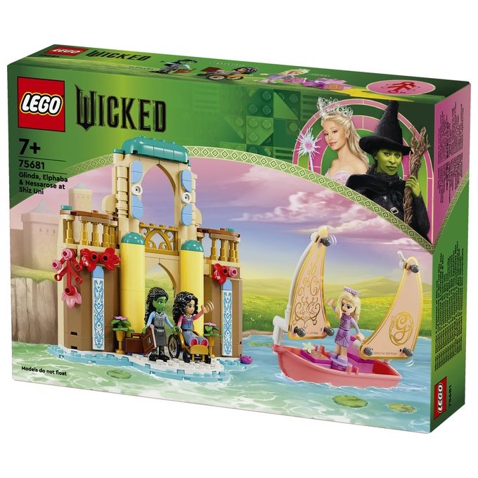 LEGO Wicked Glinda Elphaba e Nessarose all'Universita' di Shiz