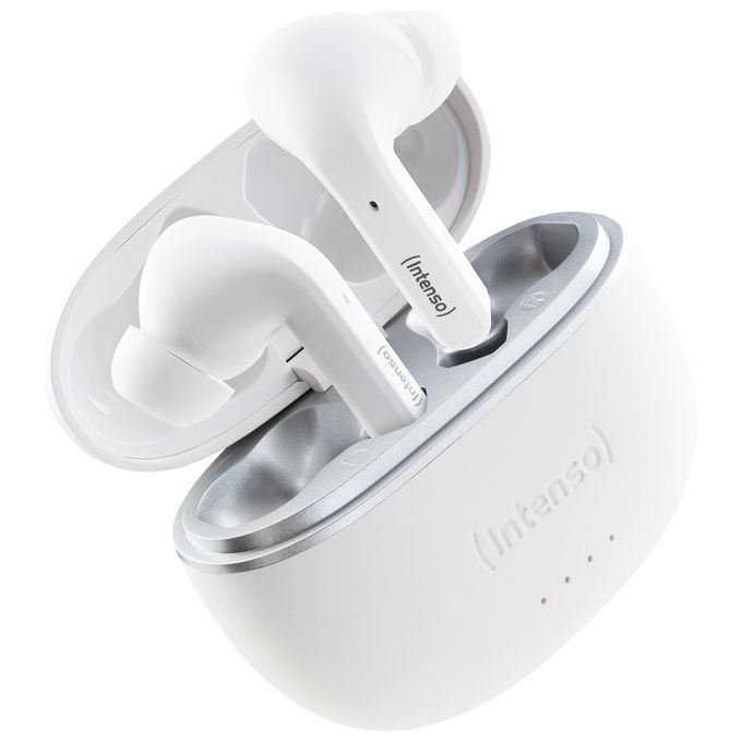 Intenso White Buds T302A Cuffie True Wireless Stereo (TWS) In-Ear Bianco