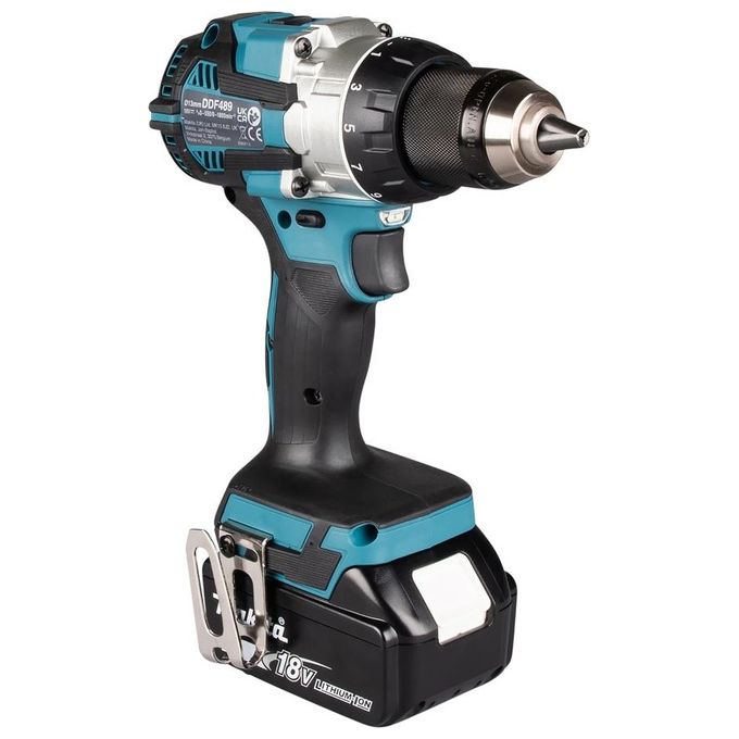 Makita DDF489RTJ Trapano Avvitatore a Batteria