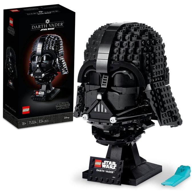 Lego, Casco Darth Vader Star Wars, Set costruzioni 75304