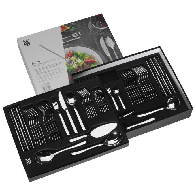 WMF Corvo Set di Posate 66 Pezzi Acciaio Inossidabile