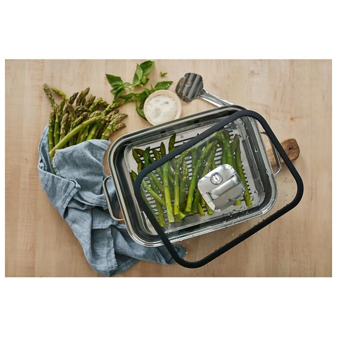 Wmf Rostiera con Coperchio in Silicone Vitalis 41x27cm