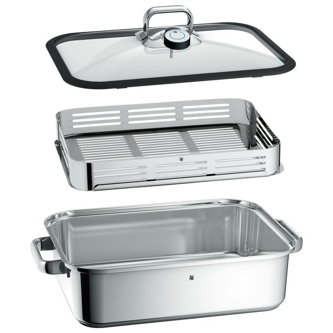 Wmf Rostiera con Coperchio in Silicone Vitalis 41x27cm
