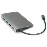 Nilox RO12.02.1021 Replicatore di Porte e Docking Station per Notebook Cablato Usb 3.2 Gen 2 Type-C Grigio