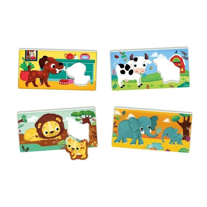 Clementoni Gioco Educativo Sapientino Baby Montessori Genitori e Cuccioli
