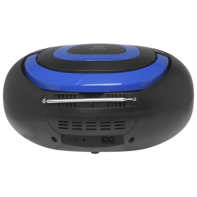 Denver TCL-212BT Lettore Cd Portatile Nero-Blu