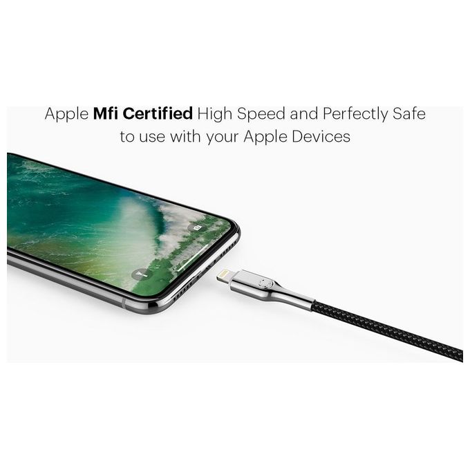 Cygnett Cavo Lightning a Usb-C 1mt Nero