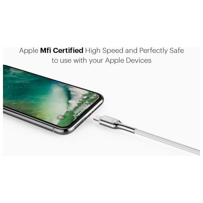 Cygnett Cavo Lightning a Usb-C 1mt Bianco