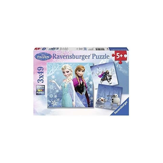 Ravensburger Frozen 2 Puzzle 3 x 49 Pezzi