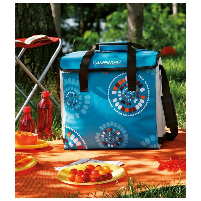 Campingaz 2000032467 Ethnic Borsa Termica Flessibile 29 L cinghia a tracolla isolamento 14 ore