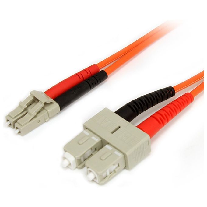 StarTech.com Cavo Patch Duplex In Fibra Multimodale 62 5-125 2 M Lc Sc