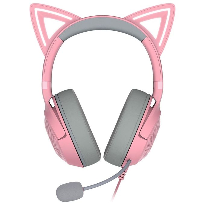 Razer Kraken Kitty V2 Cuffie Gaming Quartz