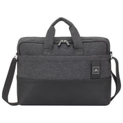 Rivacase Borsa a Spalla per MacBook Pro 16 Pollici - Nera