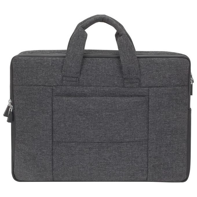 Rivacase Borsa a Spalla per MacBook Pro 16 Pollici - Nera