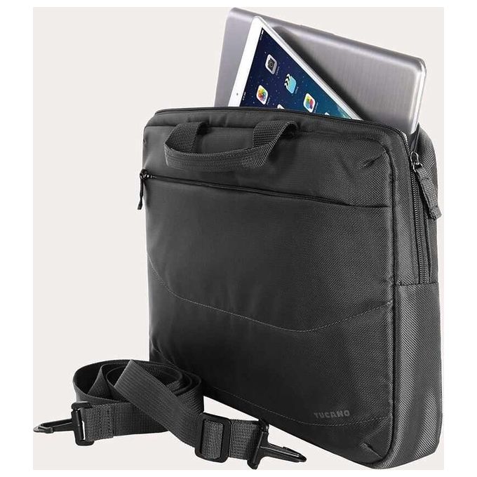 Tucano Kit Borsa per Notebook Fino a 14'' con Mouse Nero