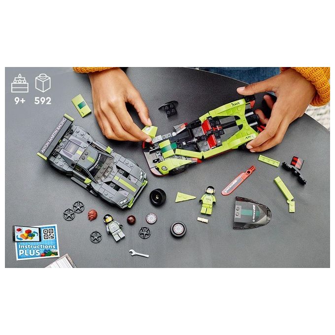 LEGO Speed Champion Aston Martin Valkyrie AMR Pro e Aston Martin Vanta