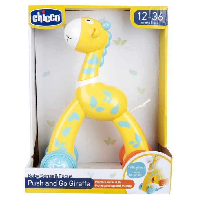 Chicco Prime Attivita' Baby Sense e Focus Gioco Giraffa Spingi e Vai