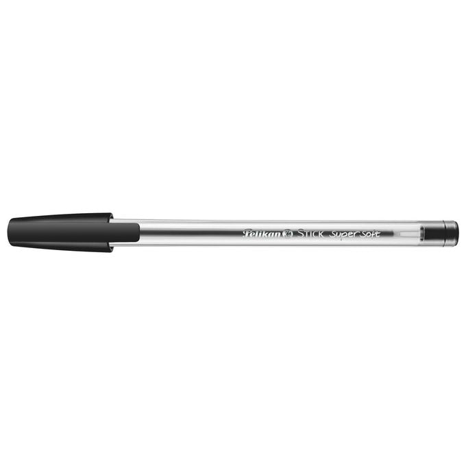 Pelikan Confezione 50 Penne a Sfera Stick Super Soft Nere