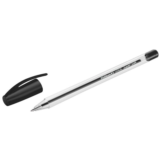 Pelikan Confezione 50 Penne a Sfera Stick Super Soft Nere