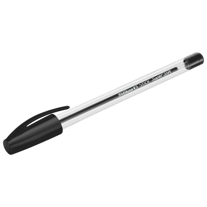 Pelikan Confezione 50 Penne a Sfera Stick Super Soft Nere