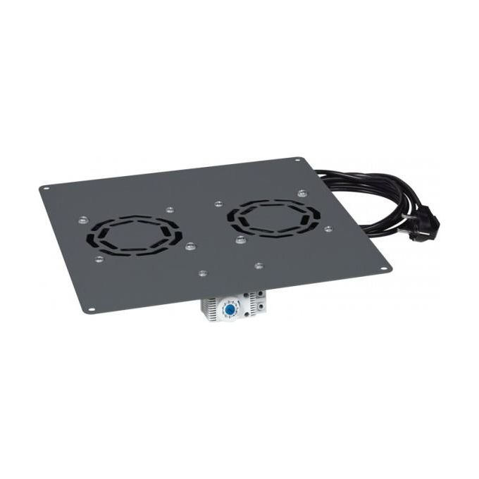 Legrand 6 464 30 Kit da 2 Ventole con Termostato per Rack