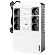Legrand UPS BTicino 310082 Gruppo di Continuita' New Keor Multiplug con Caricatore USB 800 VA-480W 6 Prese Multistandard