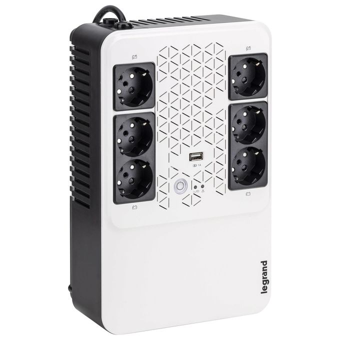 Legrand Keor Multiplug a Linea Interattiva 06 kVA 360W 6 Prese AC