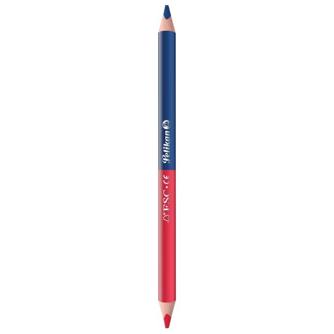 Pelikan Confezione 12 Matite Bicolore in Legno