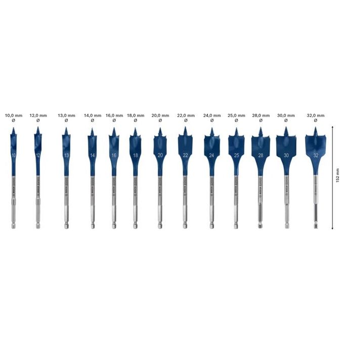Bosch Professional Punta per Trapano a Lancia 13 Pezzi