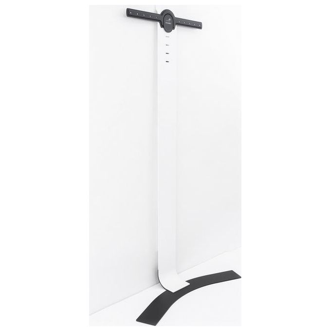 Nilox Staffa con Scarico a Terra per Schermi Tv 40''-65'' Nero-Bianco