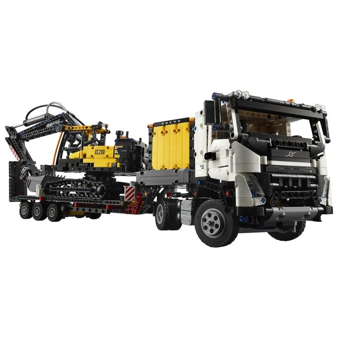 Lego Technic Autocarro Volvo FMX Ed Escavatore Elettrico EC230