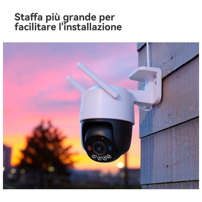 Imou Telecamera Cruiser SC 3K PTZ IP-Wi-Fi Full-color 5MP RedeBlue light