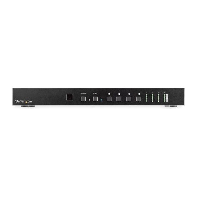 StarTech.com Switch Moltiplicatore Matrice Video Hdmi 4x4 con Controllo Audio e Ethernet 4K 60Hz