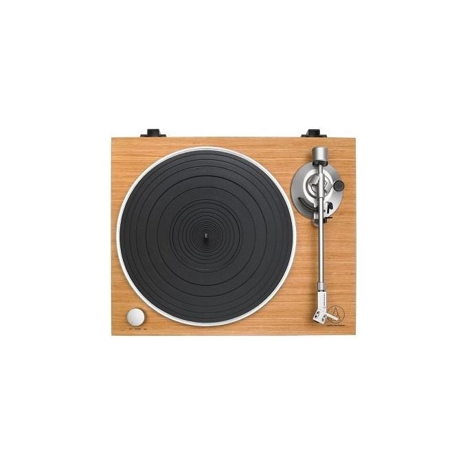 Audio-Technica AT-LPW30 Giradischi con base in legno con trasmissione a cinghia manuale e Edifier R1280DB Diffusori da Scaffale Azionati Via Bluetooth
