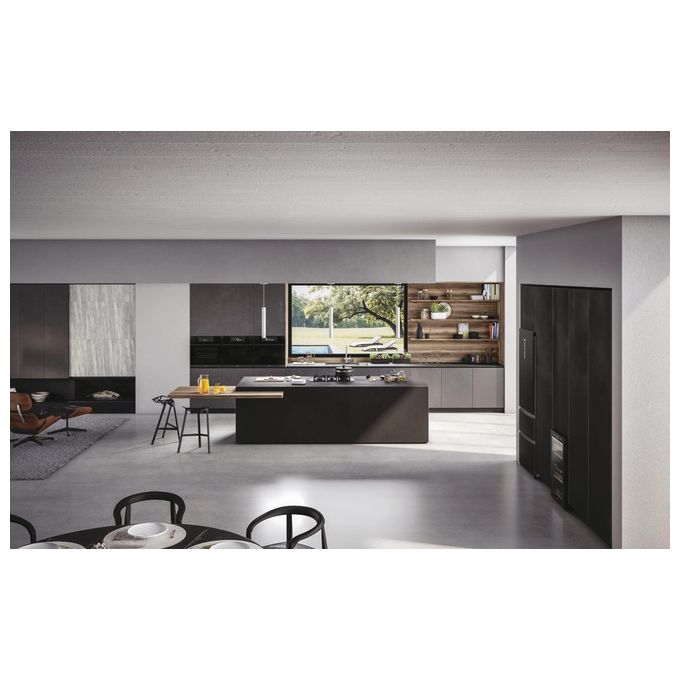 Haier HWO60SM6T9BH Forno da incasso I-Touch Serie 6 Multi-level 70 Litri Pirolitico 14 Funzioni Classe A Nero