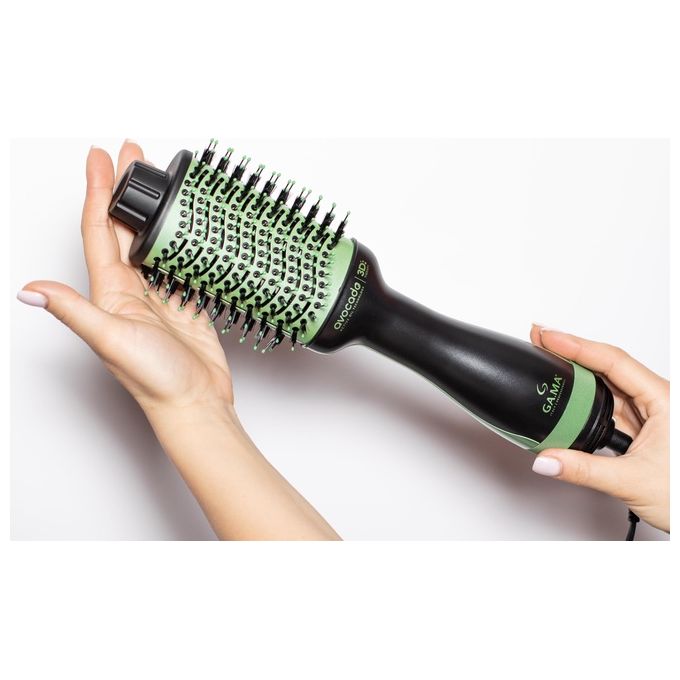 Ga.Ma Modellatore Capelli Avocado 3D Therapy Verde e Nero
