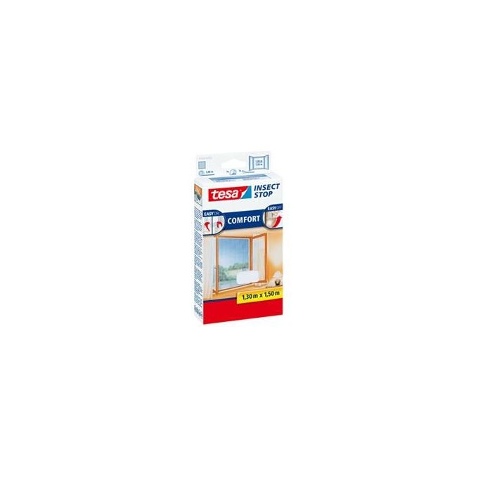 Tesa Zanzariera Finestra 1.3mtx1.5mt Bianco
