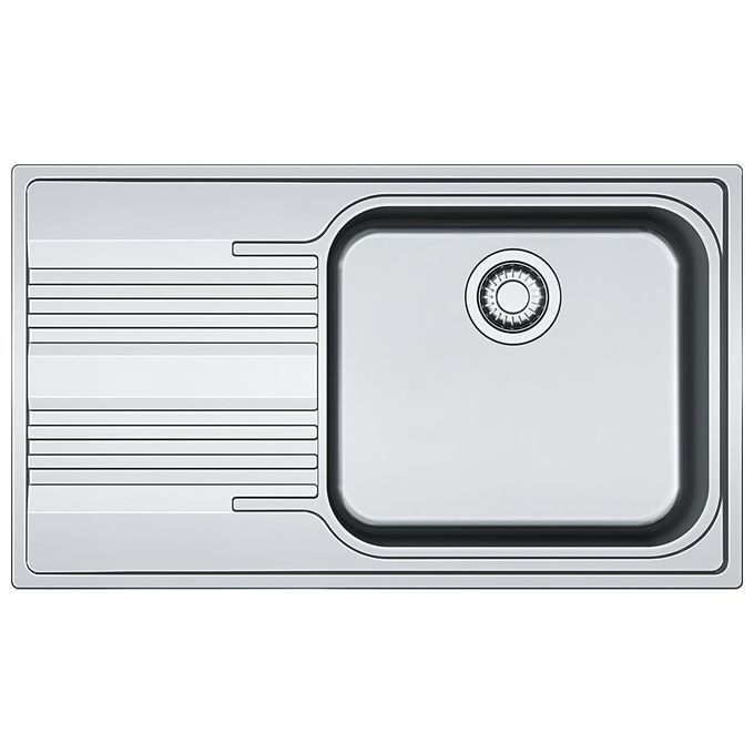 Franke Lavello Inox SRX 611 3 1-2 WWK gocciolatoio a sinistra 1 Vasca + scolapiatti 86 cm 101.0356.882
