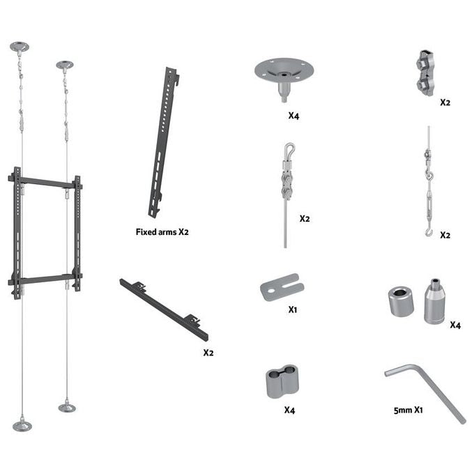 Nilox MB6959 Floor-To-Ceiling Wire 3mt